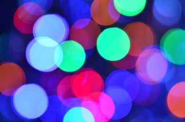 büyülü renkli bokeh arka plan