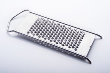 Metal rende beyaz yansıması ile izole