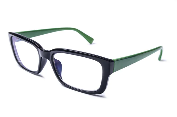 Lunettes pour les yeux noir et vert — Photo