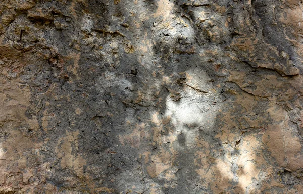 Природный Горный Камень Часть Каменной Текстуры Солнечный День — стоковое фото