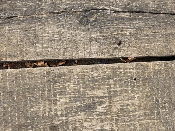 Old Wooden Planks Used Household Purposes Outdoors Cloudy Day — Stock Photo, Image