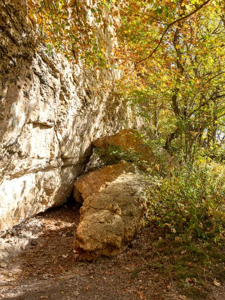 Région Montagneuse Est Une Zone Loisirs Voyage Par Une Journée — Photo