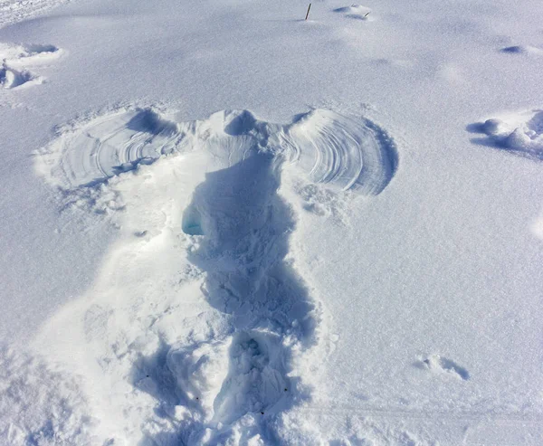 Wintersaison Ein Schneebedecktes Erholungszentrum Der Gefangenschaft Der Natur Früher Frostiger — Stockfoto