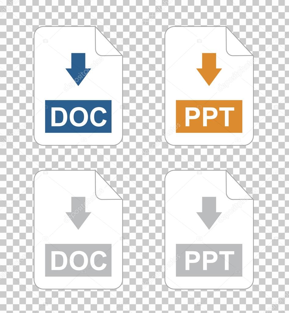 Icons for office file extensions