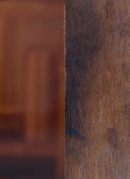 Textura de madera con fondo de madera borrosa —  Fotos de Stock
