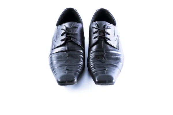 Взуття для чоловіків на білому тлі — стокове фото