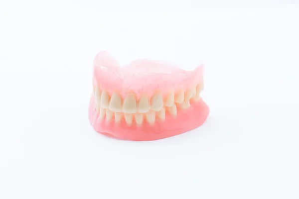 Full Denture on white background — Stock Photo, Image