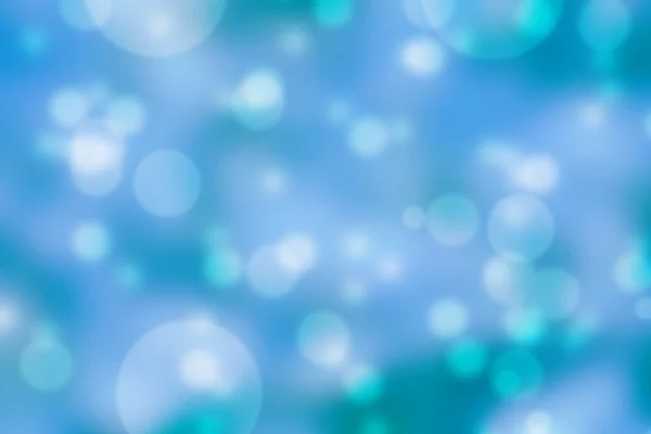 Fondo bokeh azul abstracto — Foto de Stock