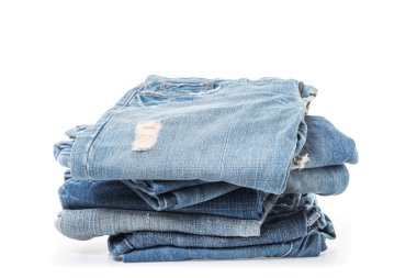 çocuklar için kot üzerinde dişli çiçekler