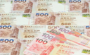 Hong Kong Doları arka plan
