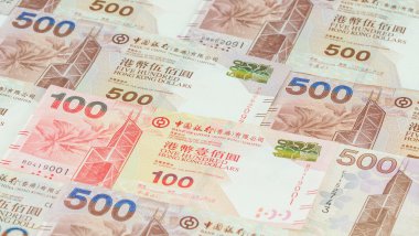 Hong Kong Doları arka plan