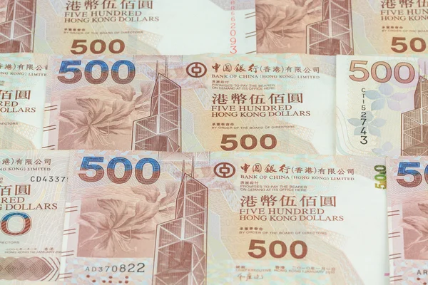 Hong 香港美元背景 — 图库照片