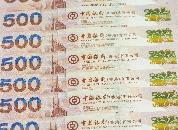 Hong Kong dollars background — Stock Photo, Image