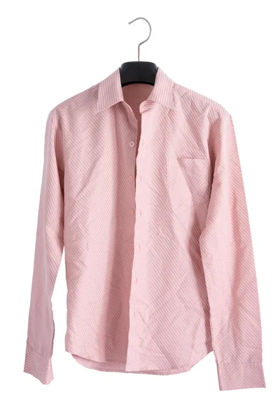 Pink creased shirt — Stock Photo, Image