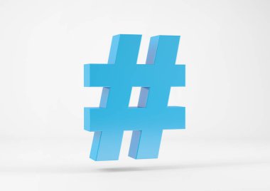 Etiket işareti 3 boyutlu olarak izole edildi