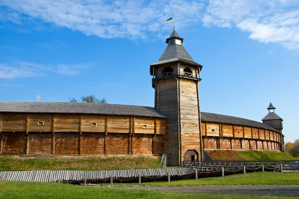 Ahşap kalenin Baturin, Ukrayna