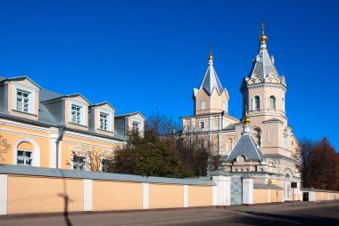 Sviato-Troitskyi Manastırı'Korets. Rivne bölge. Ukrayna