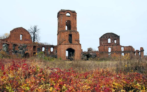 Castillo Los Príncipes Koretsky Korets Región Rivne Imagen de stock