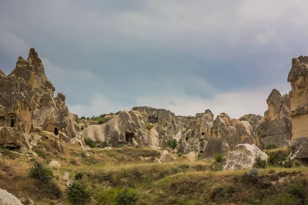 Niesamowite Formacje Skalne Wulkaniczne Znane Jako Dolina Miłości Lub Kominy — Zdjęcie stockowe