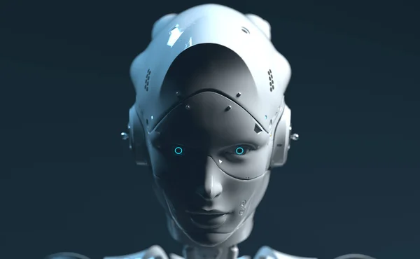technology robot sai fi robots 3d render