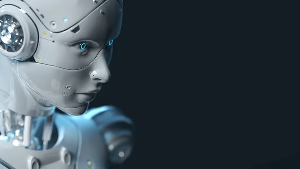Teknoloji robotu sai fi robotlar 3D oluşturur