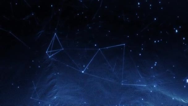 デジタル ウォン 量子技術デジタルコンピューティングの概念 — ストック動画