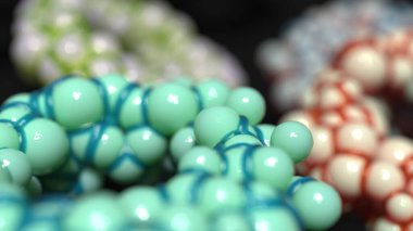 mikrobiyoloji ve vücudun farklı biyolojik formları hakkında bir resim.