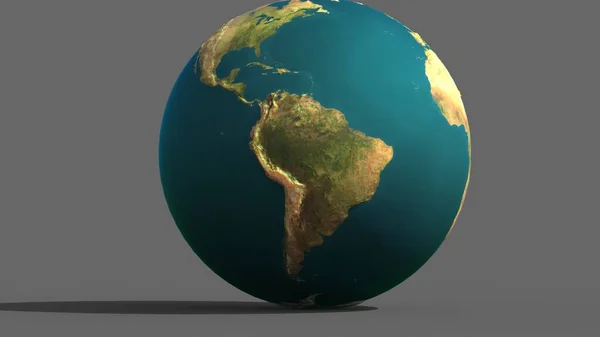 Glob Pământ Fundal Luminos Uniform — Fotografie, imagine de stoc