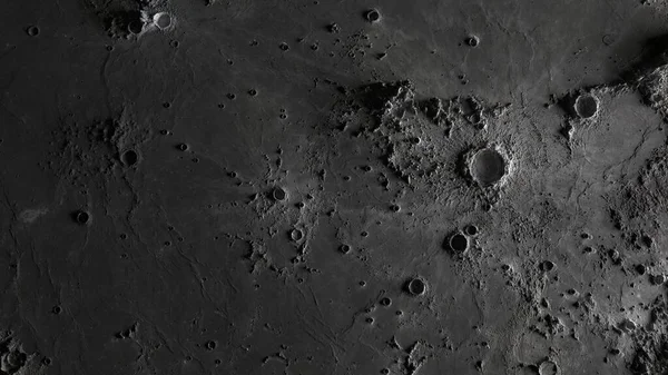 月の表面はクレーターの近くにあり ロイヤリティフリーのストック画像