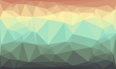 En az renkli çokgen arkaplan