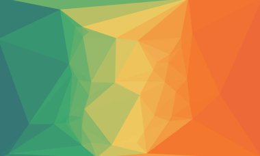 En az renkli çokgen arkaplan