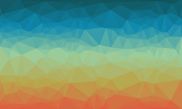 абстрактный красочный многоугольный фон