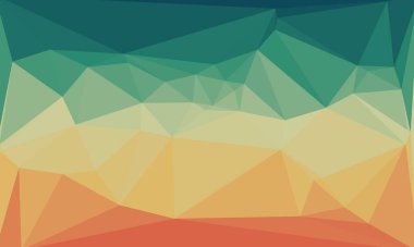 soyut renkli çokgen arkaplan