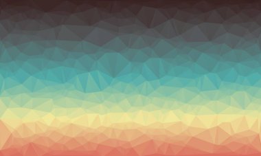 çokgen desenli yaratıcı prizmatik arkaplan