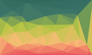 En az renkli çokgen arkaplan