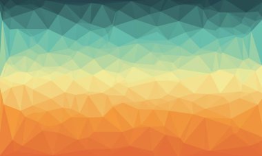 Mozaik tasarımlı renkli geometrik arkaplan