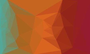 soyut çok renkli arkaplan poli desenli