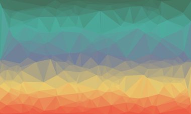 Mozaik tasarımlı renkli geometrik arkaplan