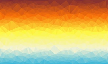 Parlak renklerde mozaik tasarımlı Geometrik arkaplan