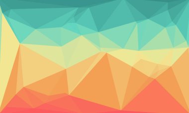 soyut çok renkli arkaplan poli desenli