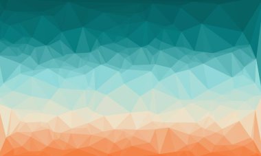 Mozaik tasarımlı renkli geometrik arkaplan