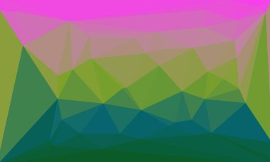 çokgen desenli yaratıcı prizmatik arkaplan