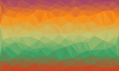 Mozaik tasarımlı renkli geometrik arkaplan