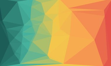 Mozaik tasarımlı renkli geometrik arkaplan