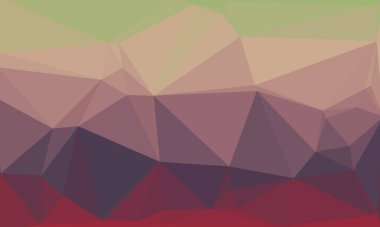 çokgen desenli yaratıcı prizmatik arkaplan