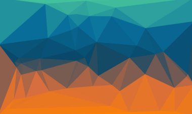 Geometrik desenli parlak, renkli arkaplan