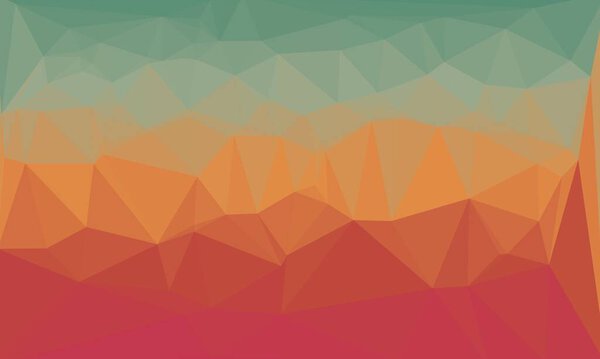 абстрактный красочный многоугольный фон