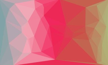 Mozaik tasarımlı renkli geometrik arkaplan