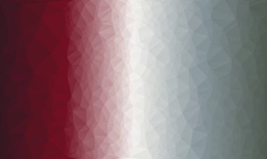 Gri ve kırmızı poli desenli soyut geometrik arkaplan