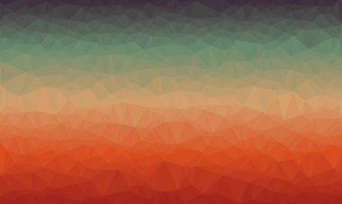 En az renkli çokgen arkaplan